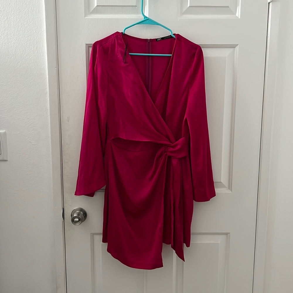 Hot Pink Mini Dress!